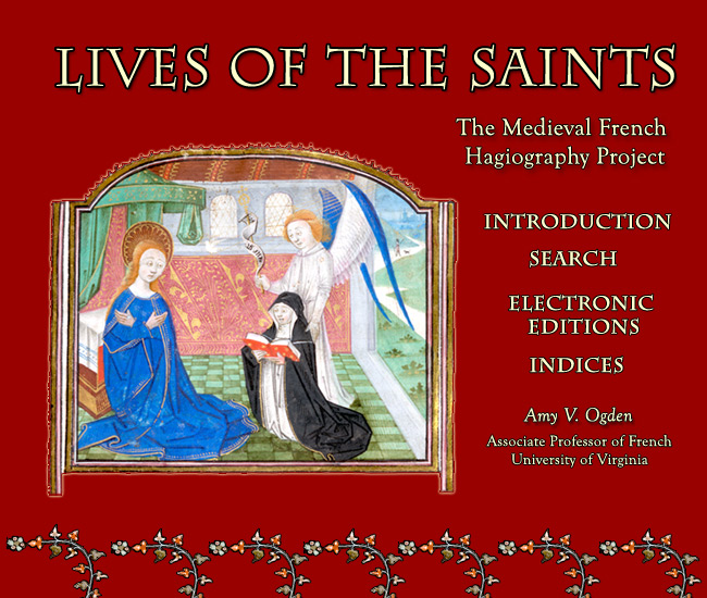 Lives of the Saints Introduction